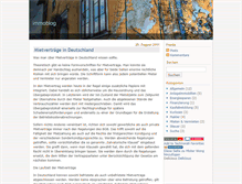 Tablet Screenshot of immobilien.losmuchachos.at
