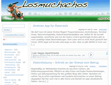 Tablet Screenshot of losmuchachos.at